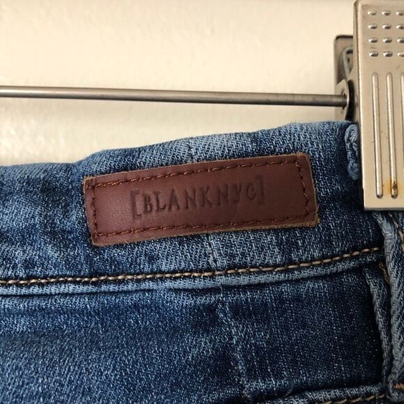 Blank NYC raw edge hem Skinny jeans size 25 - Picture 4 of 7